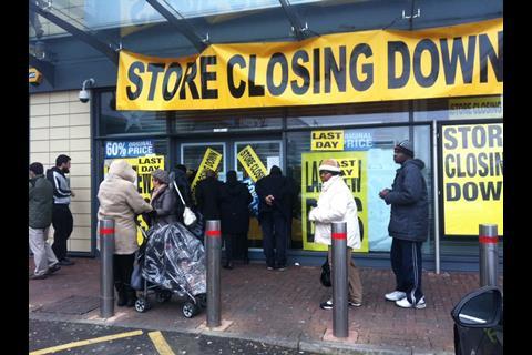Comet's Tottenham Hale store closed today